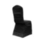 Black Scuba Chair Cover