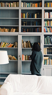 Modern Library Interior
