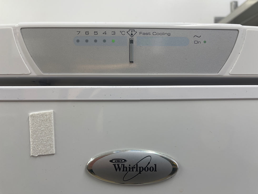 Thumbnail: SELT - Whirlpool kæliskápur - Hvítur 376L
