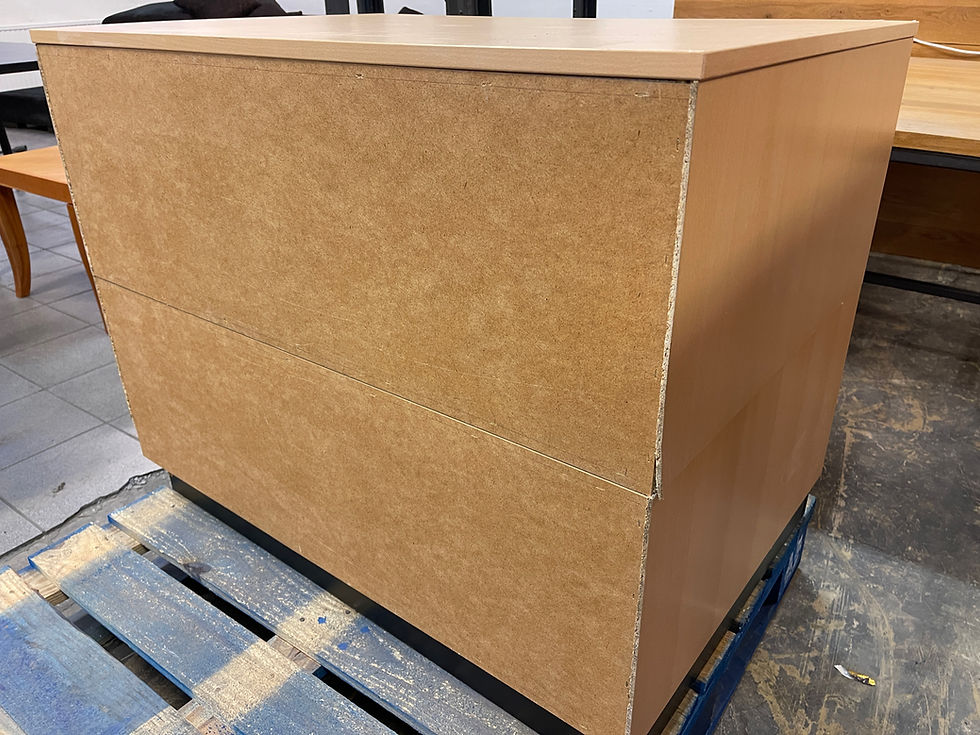 Thumbnail: Selt/Endurnýtt-Teikningaskápur Sketch, 10 skúffur, A1, beykilíki