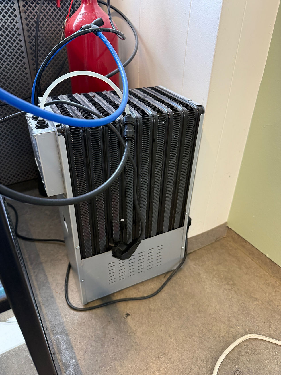 Cosmetal vatnskælir / kolsýrutæki með blöndunartæki