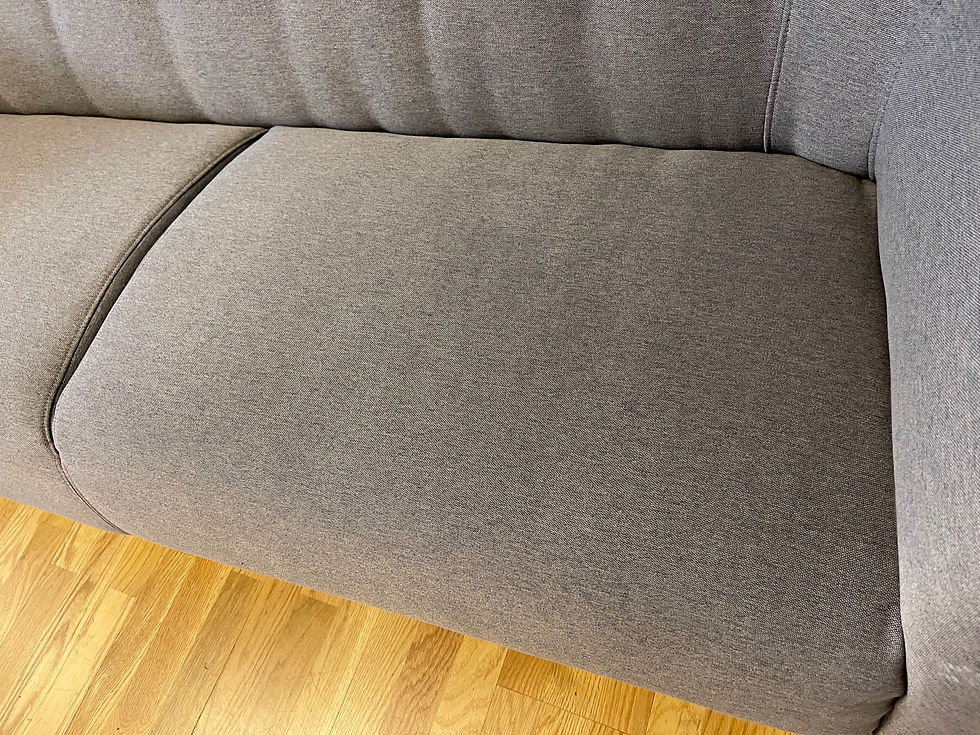 Thumbnail: Selt/Endurnýtt-Boggie sófi frá Dorma 3ja sæta Toro blár - 1 sófi til.