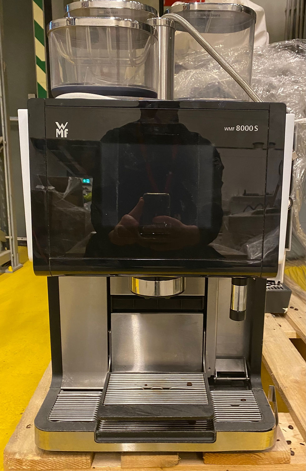 SELT / SOLD Kaffivél - WMF 8000S - fyrir malað kaffi