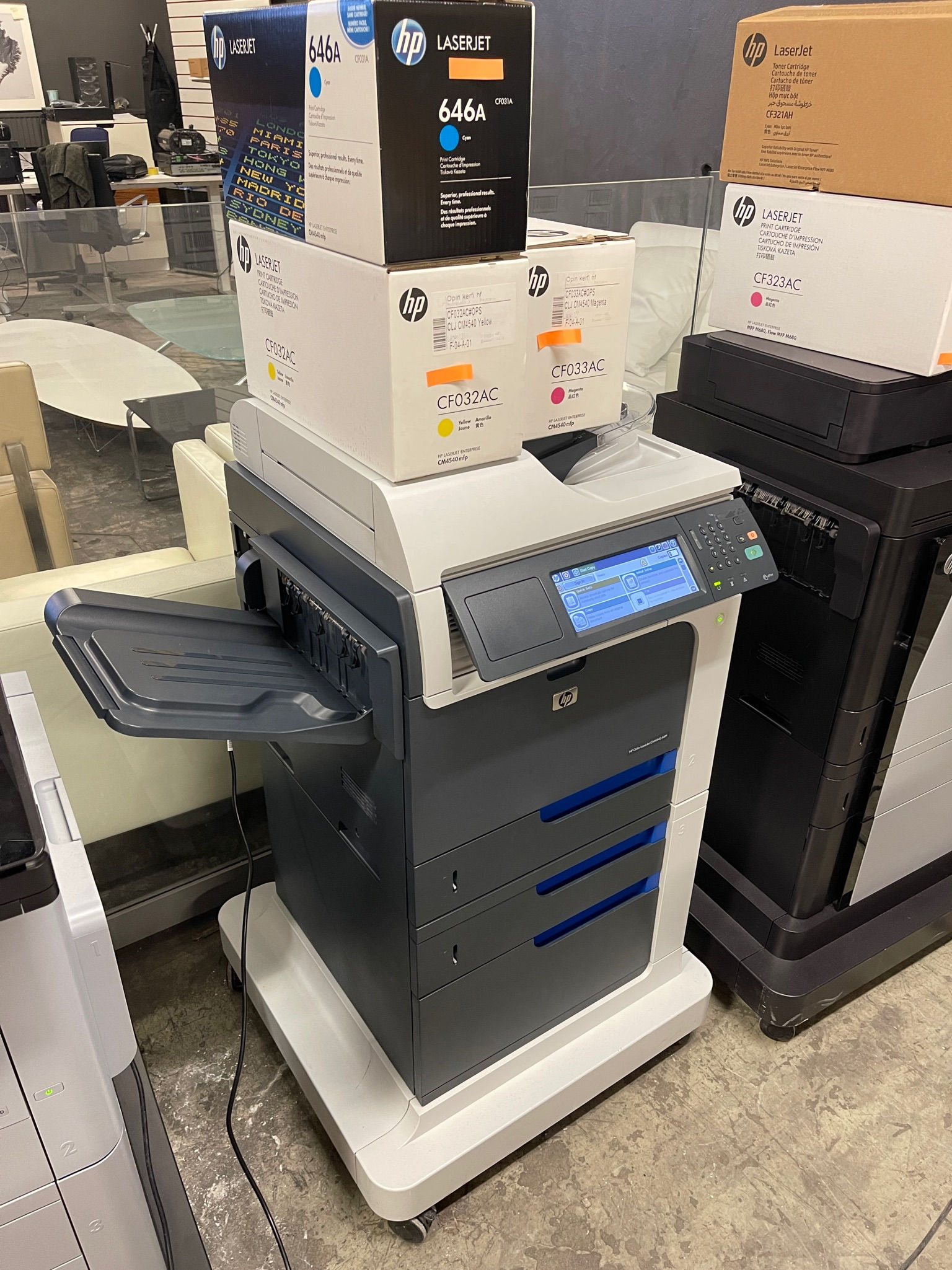 SELT / SOLD HP prentari, Color LaserJet CM4540 MFP