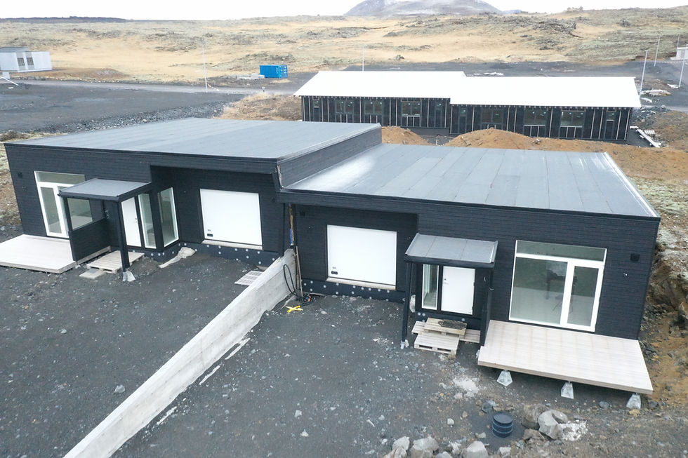 SELT / SOLD Timbureiningarhús 130 fm. til niðurtöku og flutnings. Grindavík