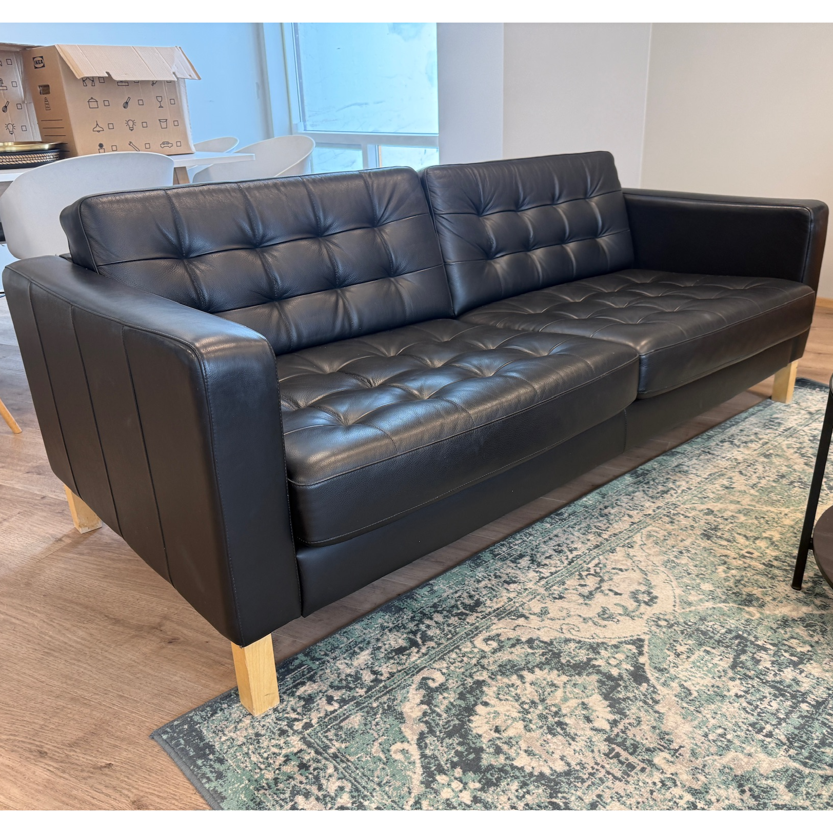 IKEA 3ja sæta sófi, B204xD89sm. (2 stk.)
