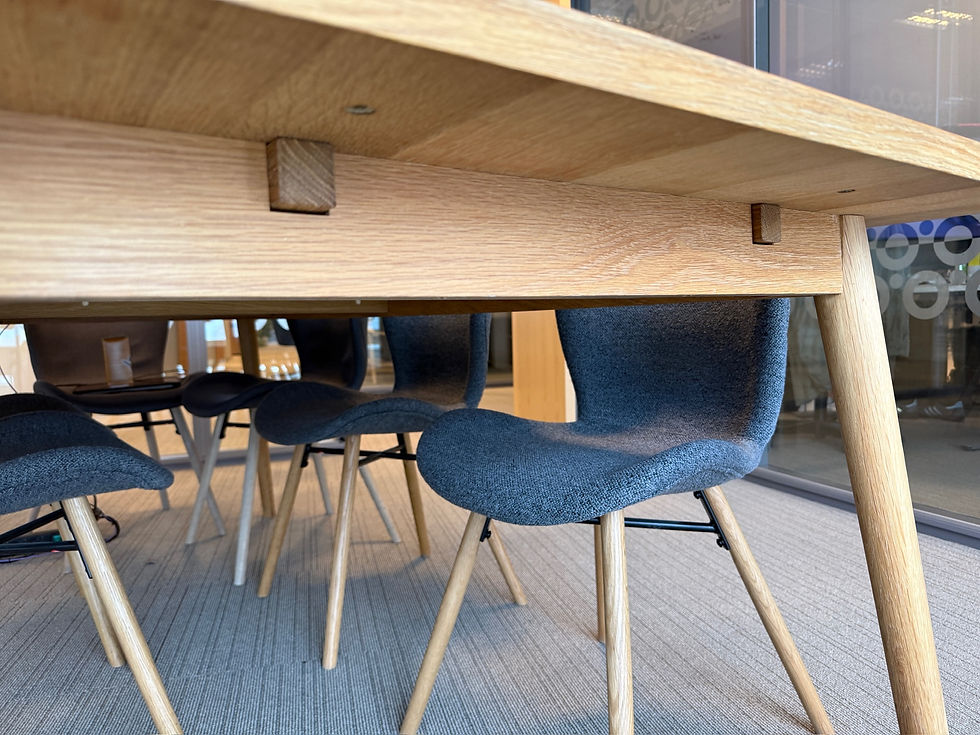 Thumbnail: Borðstofuborð frá Ilvu, L220xB95sm.