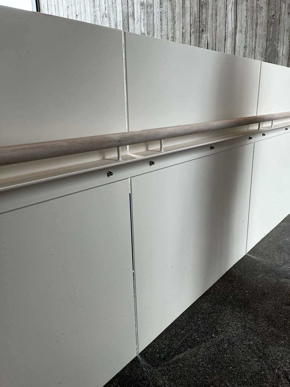 Thumbnail: Handriðaplötur - Stálplötur - L220sm. (12 stk.) með pólyhúðun - 10 mm. þ