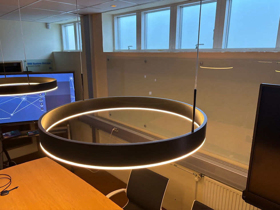 Thumbnail: Delta Light hangandi ljós, LED, Ø55sm. (3 stk.)