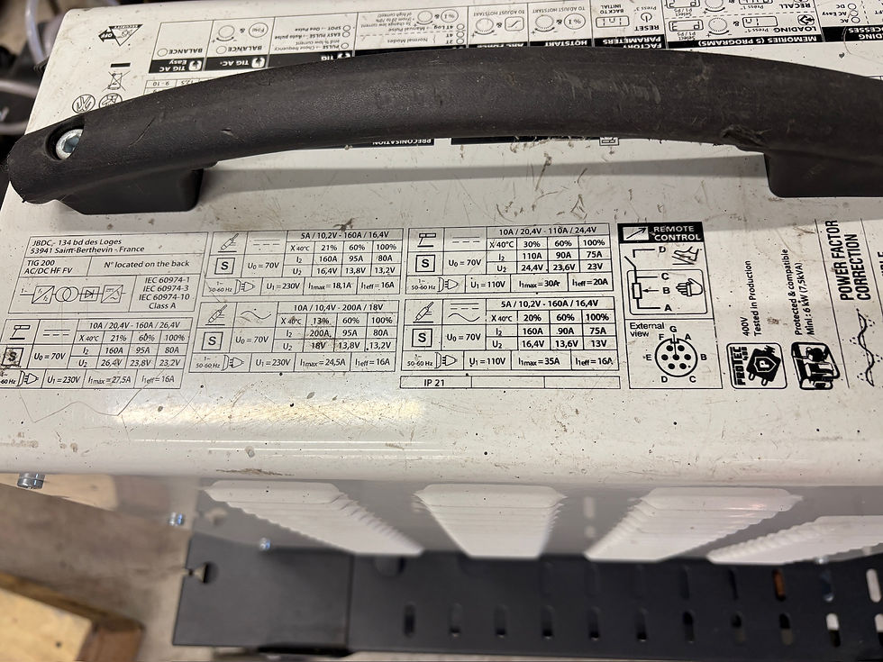 Thumbnail: SELT / SOLD Gys rafsuðutæki frá Gastec