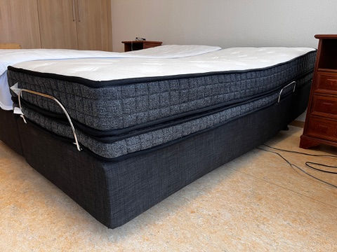 Thumbnail: SELT / SOLD Natures Rest Luxury stillanleg rúm 80×200