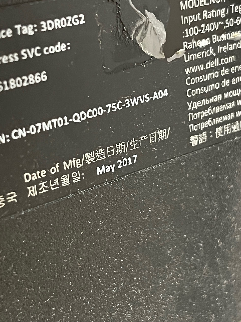 Thumbnail: SELT / SOLD Dell tölvuskjáir á Ergotron standi - 24''