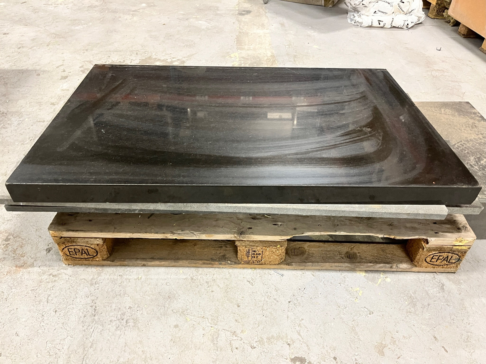 SELT / SOLD Granítborðplötur - 4 stk.