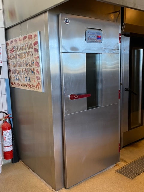 Selt- Frystiskápur - frystihefskápur - ryðfrítt burstað stál