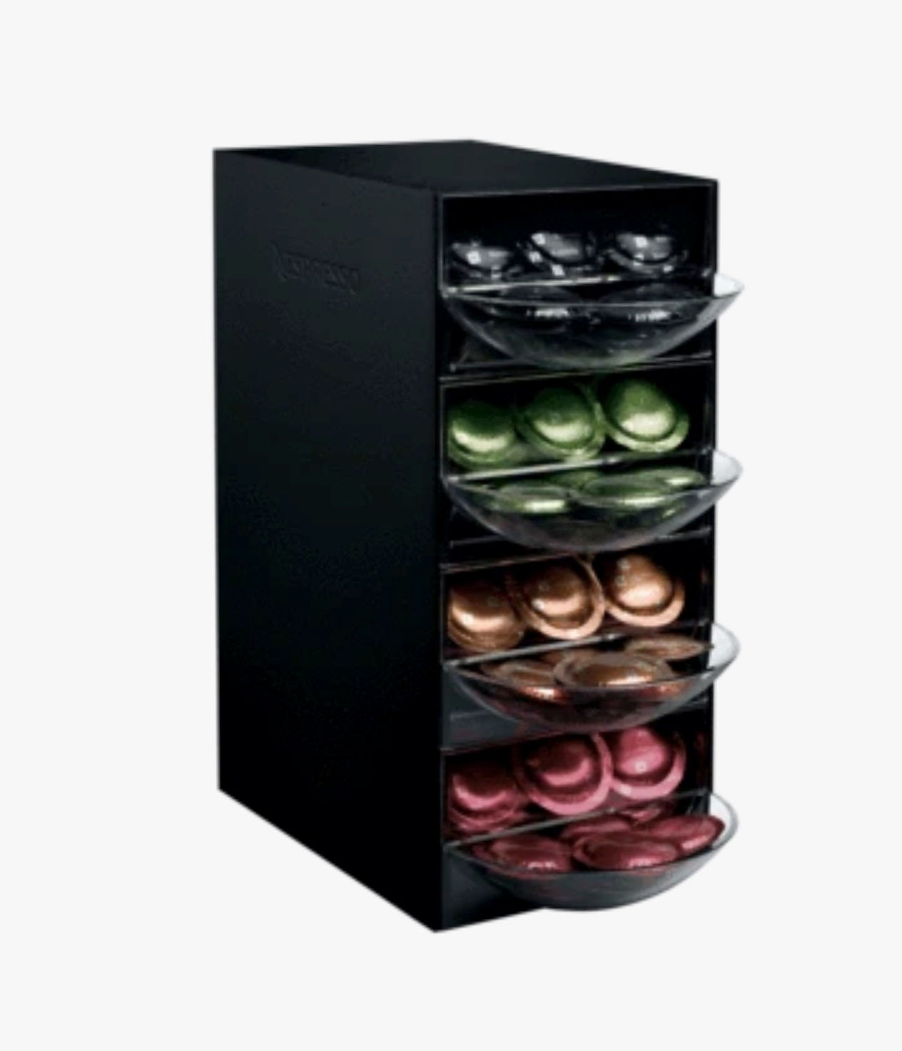 SELT / SOLD Nespresso - HIRSLA UNDIR FYRIRTÆKJA KAFFIHYLKI