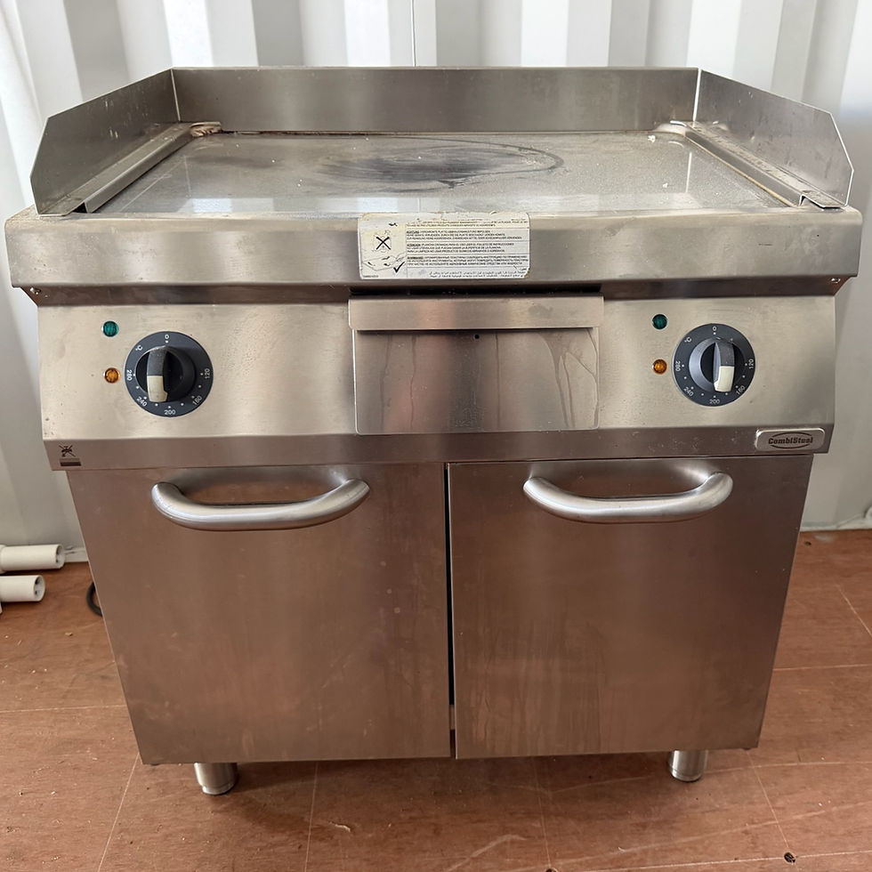 Thumbnail: CombiSteel Plancha grill, B80sm.