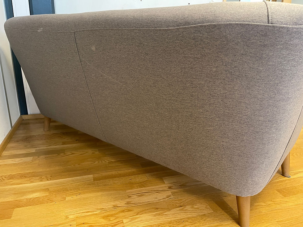 Thumbnail: Selt/Endurnýtt-Boggie sófi frá Dorma 3ja sæta Toro blár - 1 sófi til.