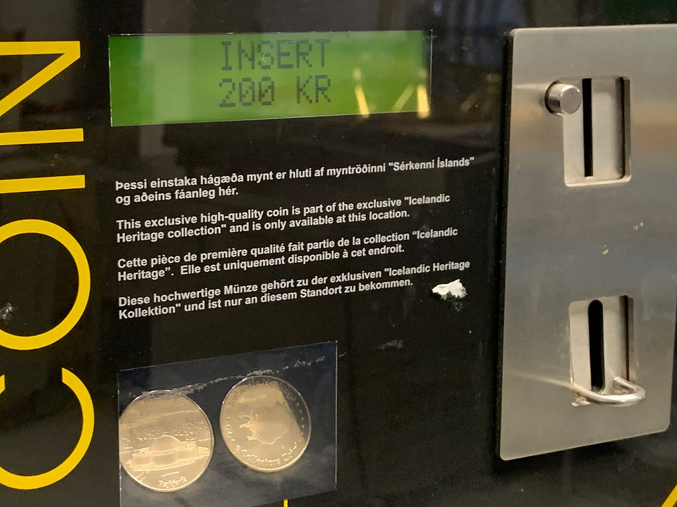 Thumbnail: SELT / SOLD - Minjamyntstandur - 2 standar til.