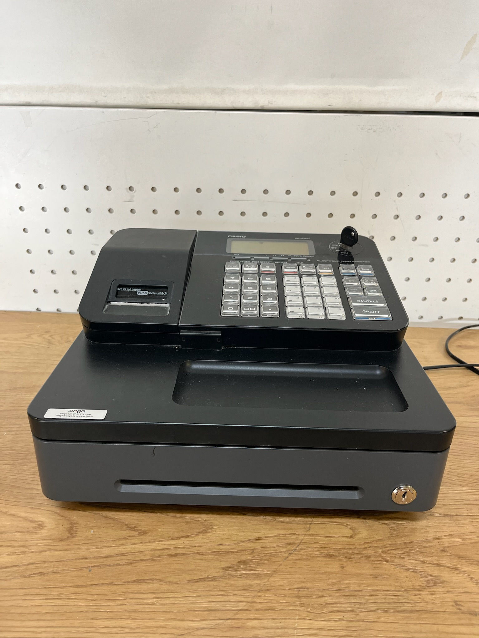 SELT / SOLD Casio sjóðsvél