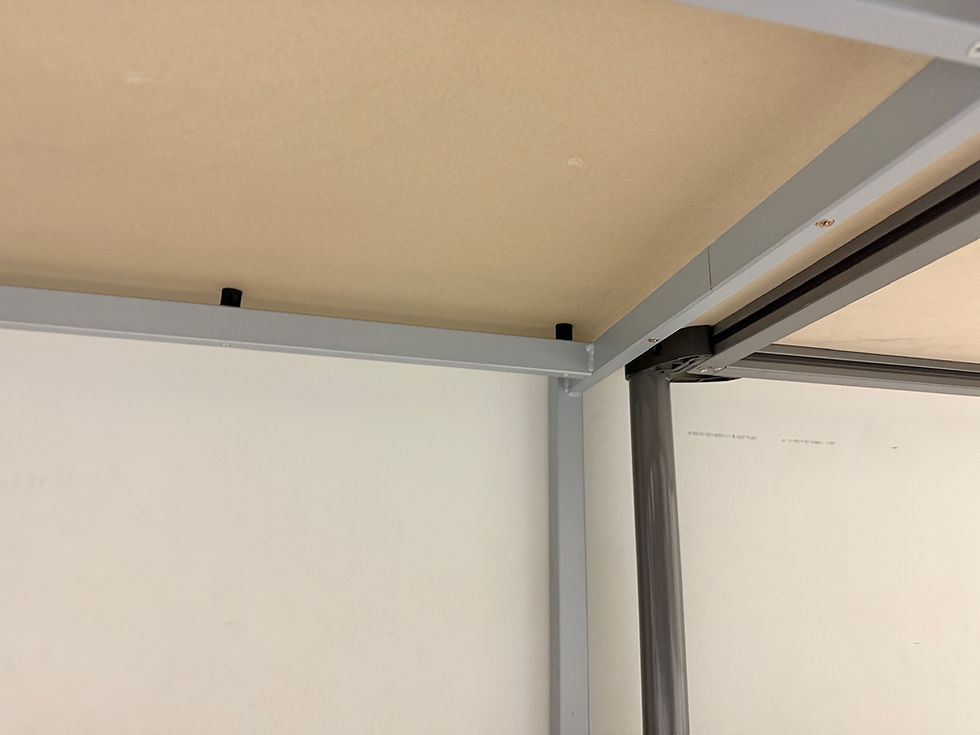 Thumbnail: Skrifborð, B120xD77sm. (6 stk.)