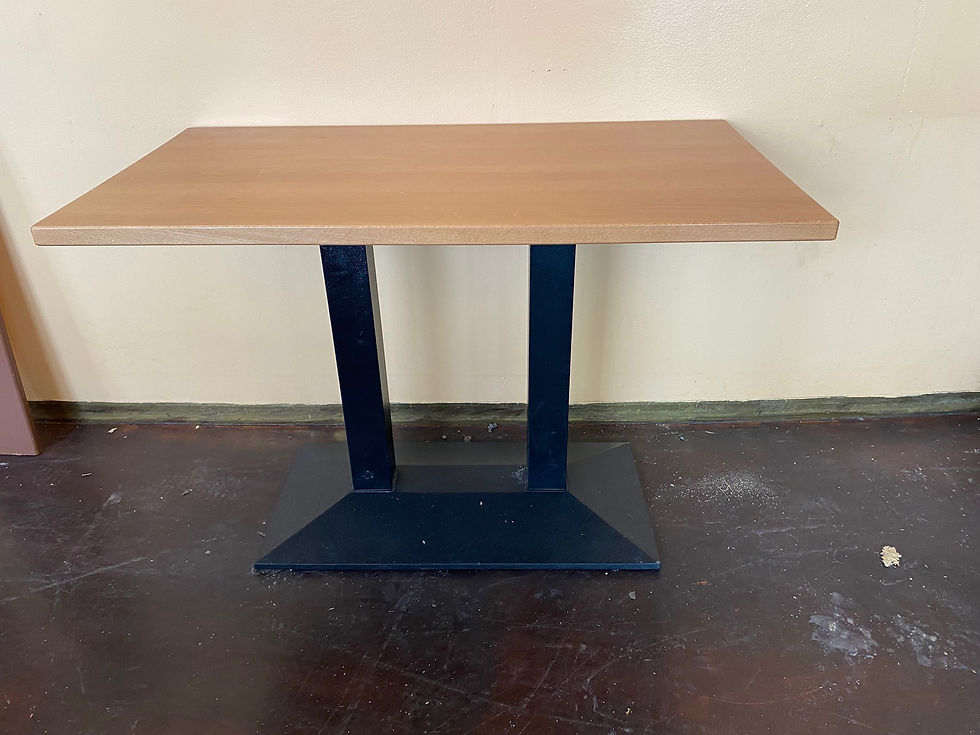 Thumbnail: SELT / SOLD --  Eldhúsborð, 110 x 60 sm. (4 stk.)