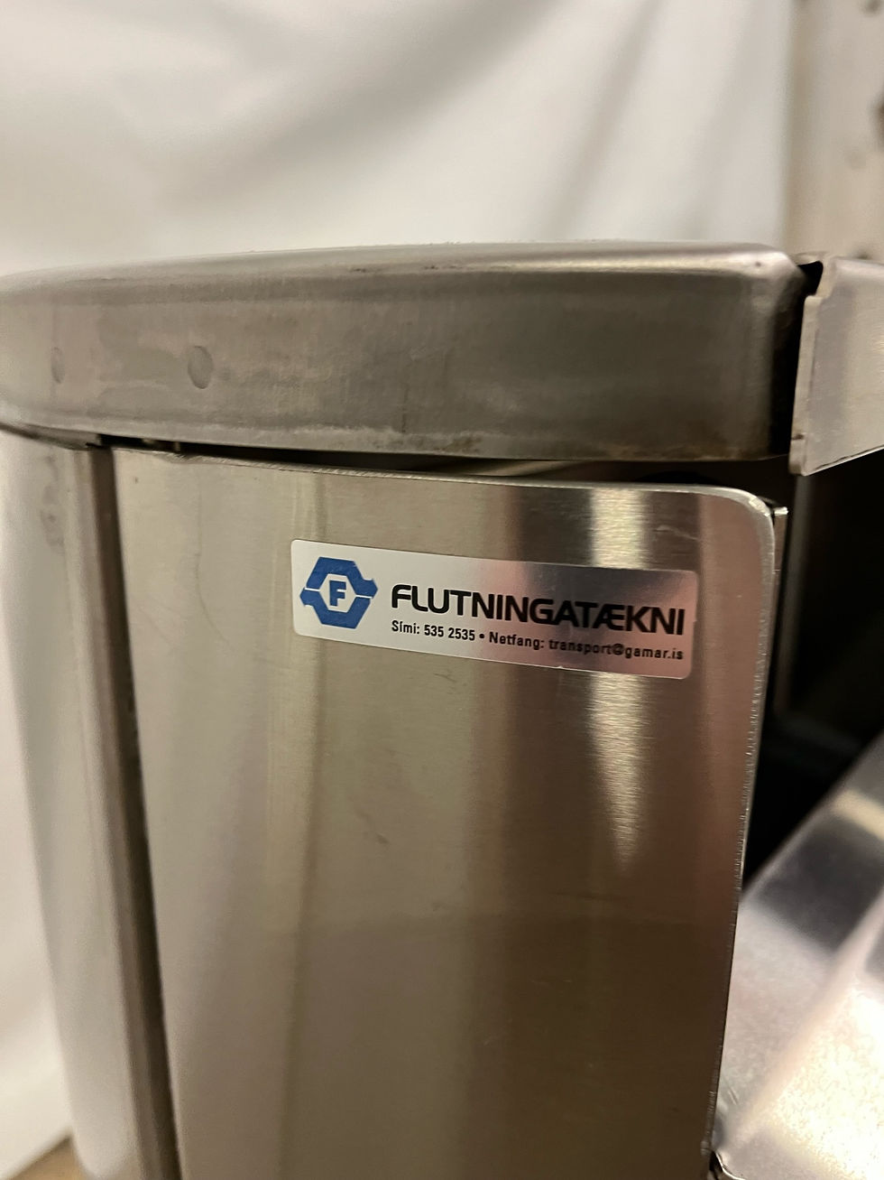 Thumbnail: SELT/SOLD Ruslatunna króm (Útitunna) - H58sm. ónotuð