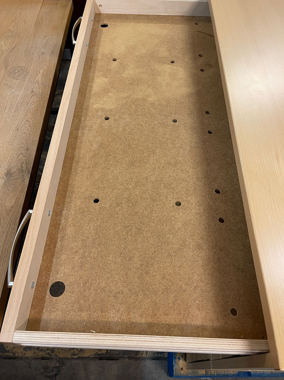 Thumbnail: Selt/Endurnýtt-Teikningaskápur Sketch, 10 skúffur, A1, beykilíki