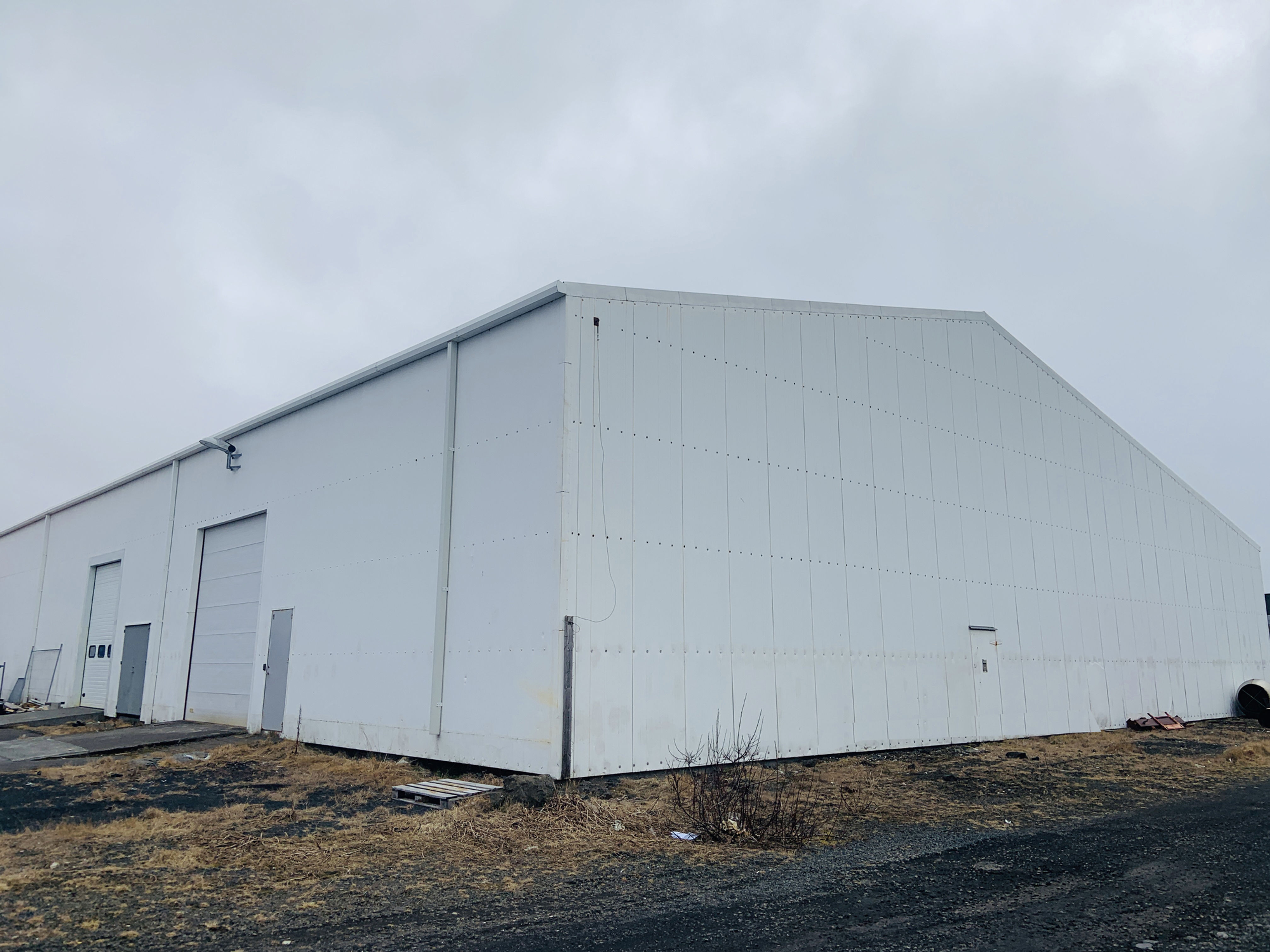 Stálgrindarbygging til flutnings - 390fm