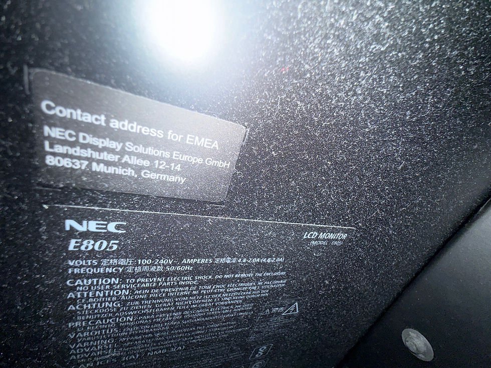 Thumbnail: NEC upplýsingaskjár með hátölurum og veggfestingu, 80'', 12/7