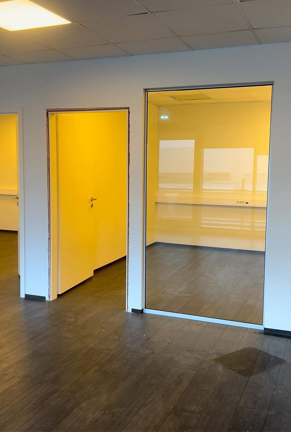 Thumbnail: SELT / SOLD Hert gler fyrir skrifstofuna - skjólveggir 220 og 254 s