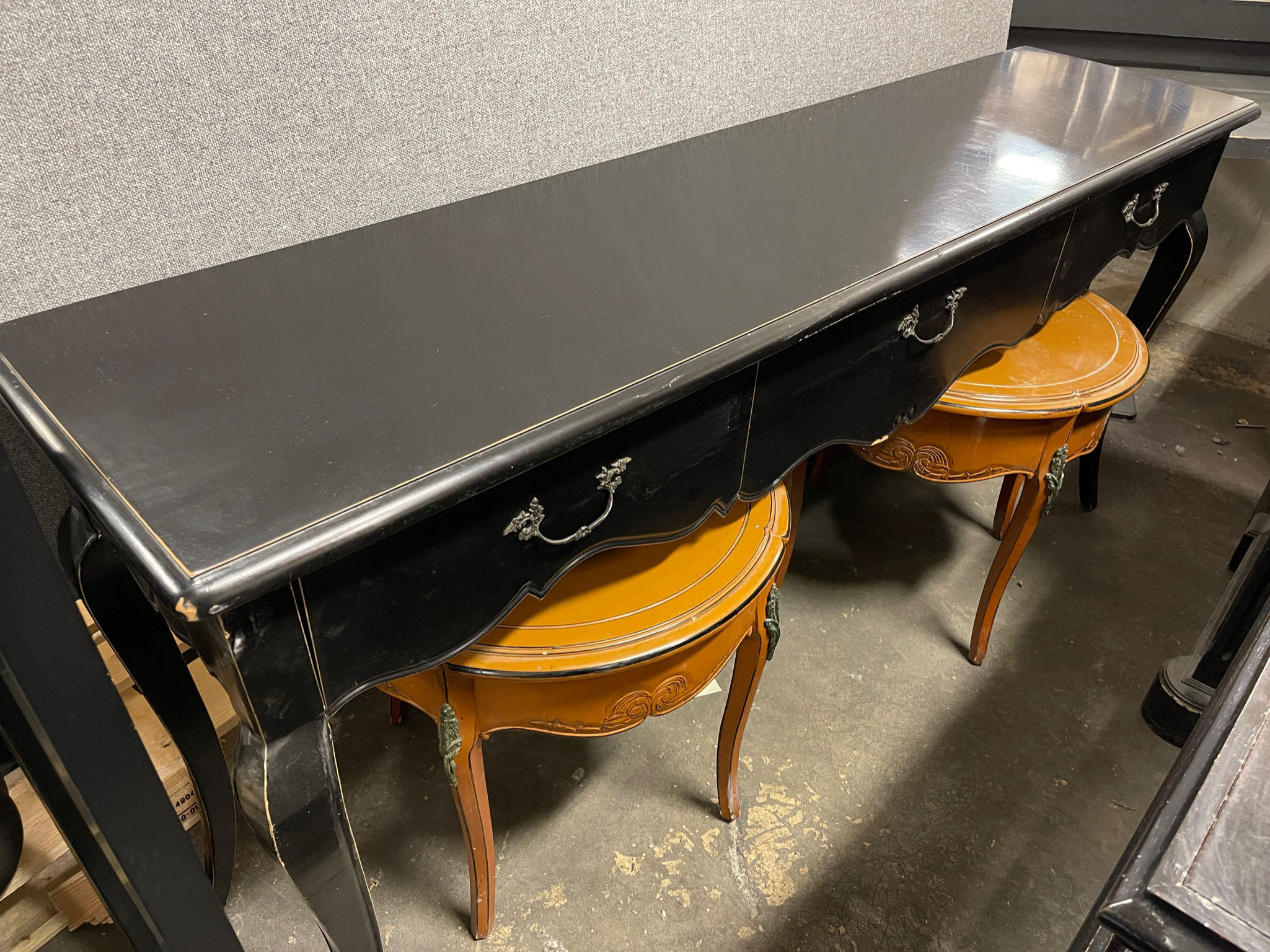 Selt - Verslunarborð m.skúffum 178 sm