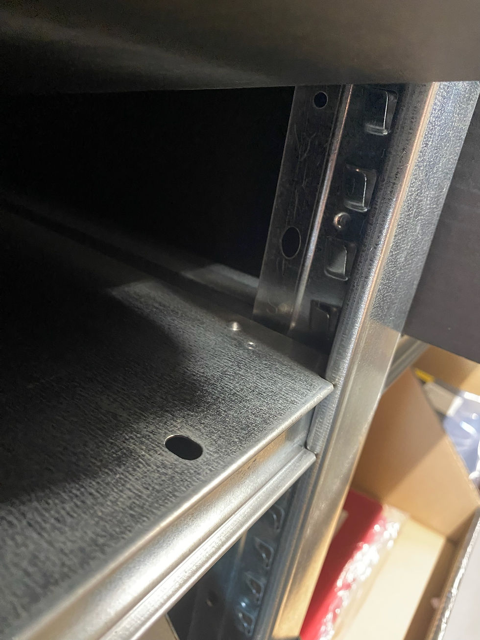 Thumbnail: SELT / SOLD Flottar lagerhillur frá Rými - tínsluhillur