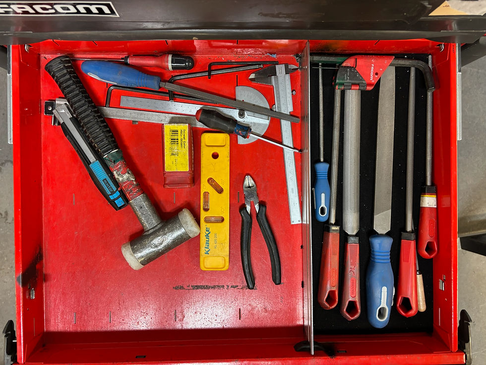 Thumbnail: SELT/SOLDFacom Jet XL verkfæraskápur frá Ísól, 5+1+1 skúffur