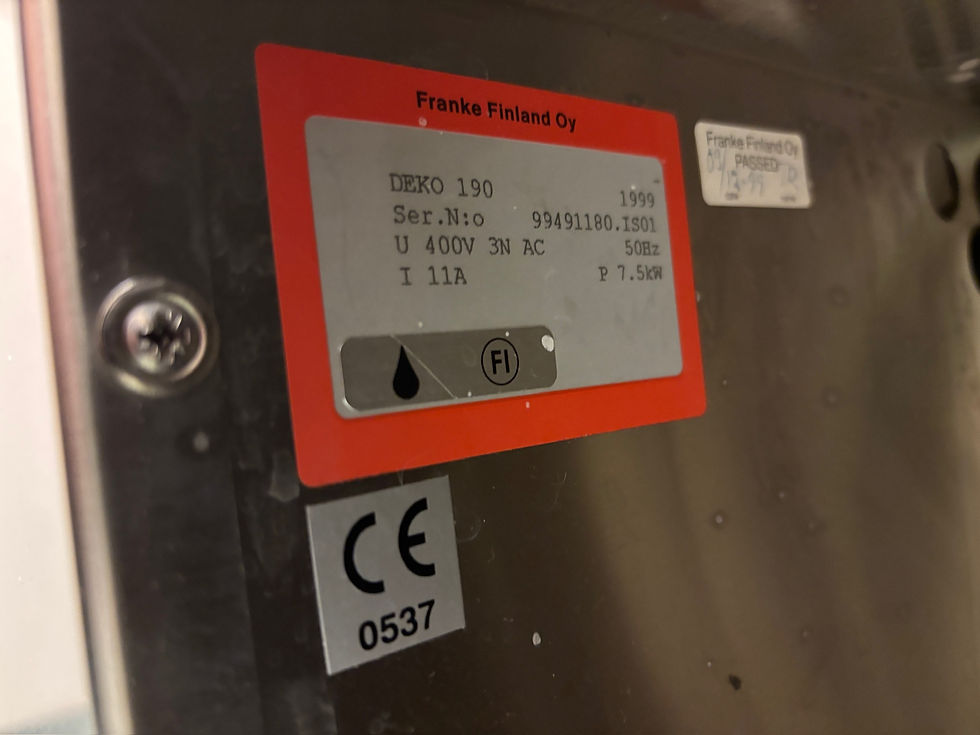 Thumbnail: Thermal uppþvottavél - þrífur & sótthreinsar áhöld