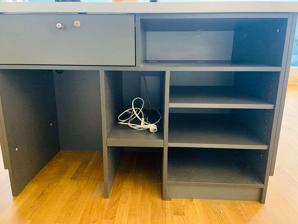 Thumbnail: Glæsilegt móttökuborð