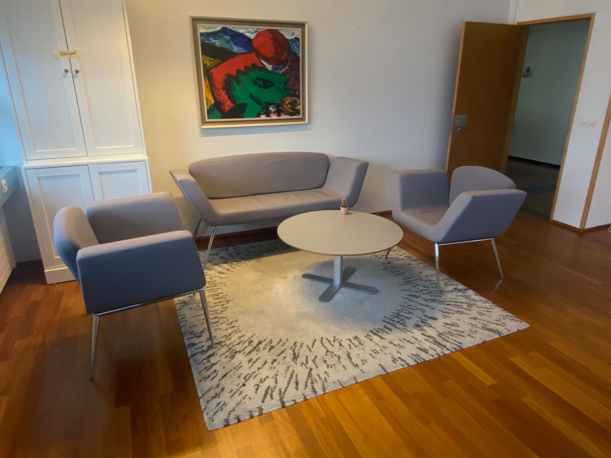 SELT / SOLD Dímon hönnunarsófasett, íslensk hönnun og smíði, 3+1+1