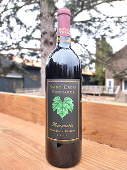 Saint Croix Vineyards Marquette Minnesota Reserve