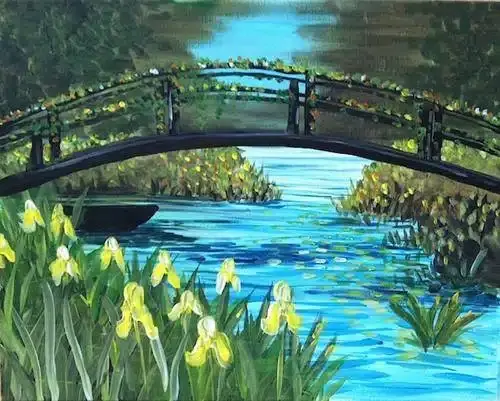 Wine and Canvas Painting Party!