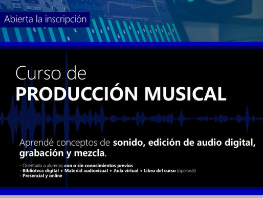 Curso Mezcla y Producción Musical