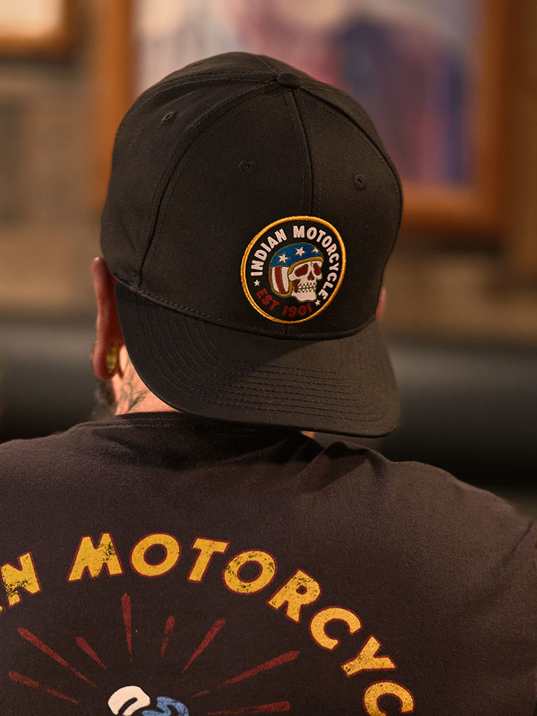 Thumbnail: Indian Motorcycle x Hart & Huntington Speed Shop Snap Back hat