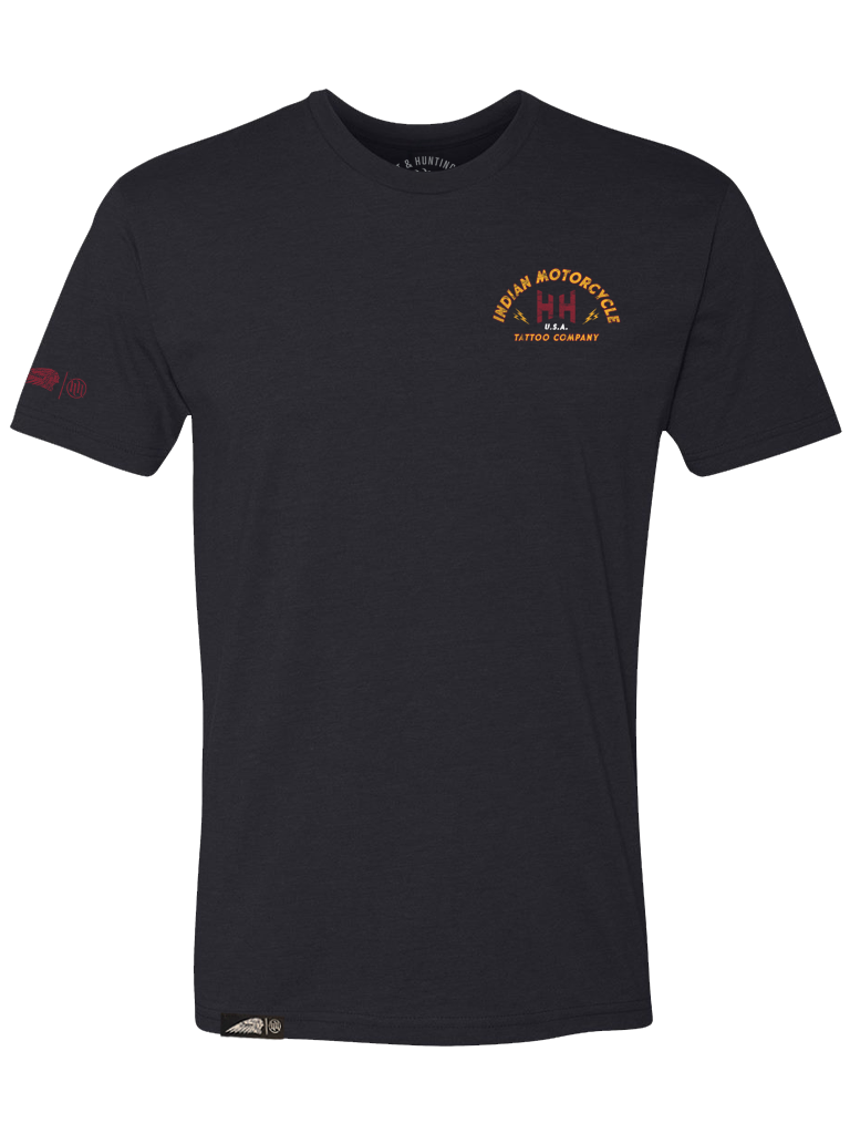Thumbnail: Hart & Huntington x Indian Motorcycle Spark Plug tee