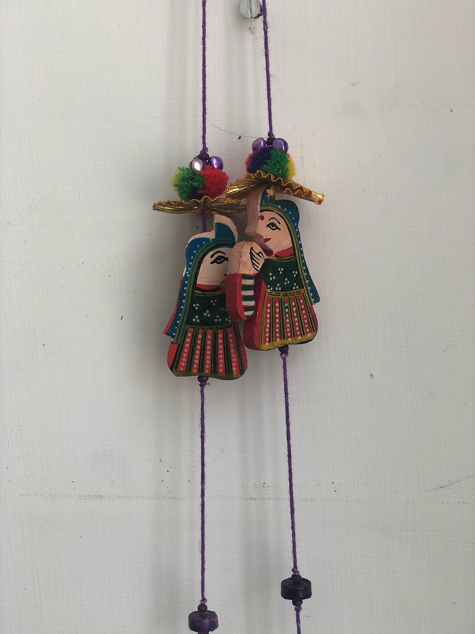 Thumbnail: Hanging bells Purple colour