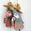 Thumbnail: Hanging bell wall decoration burgundy colour