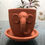 Thumbnail: Terracotta planter Elephant