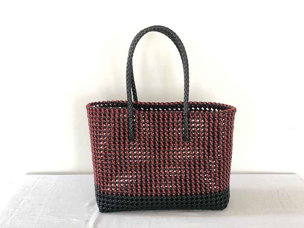 Thumbnail: Red and black basket