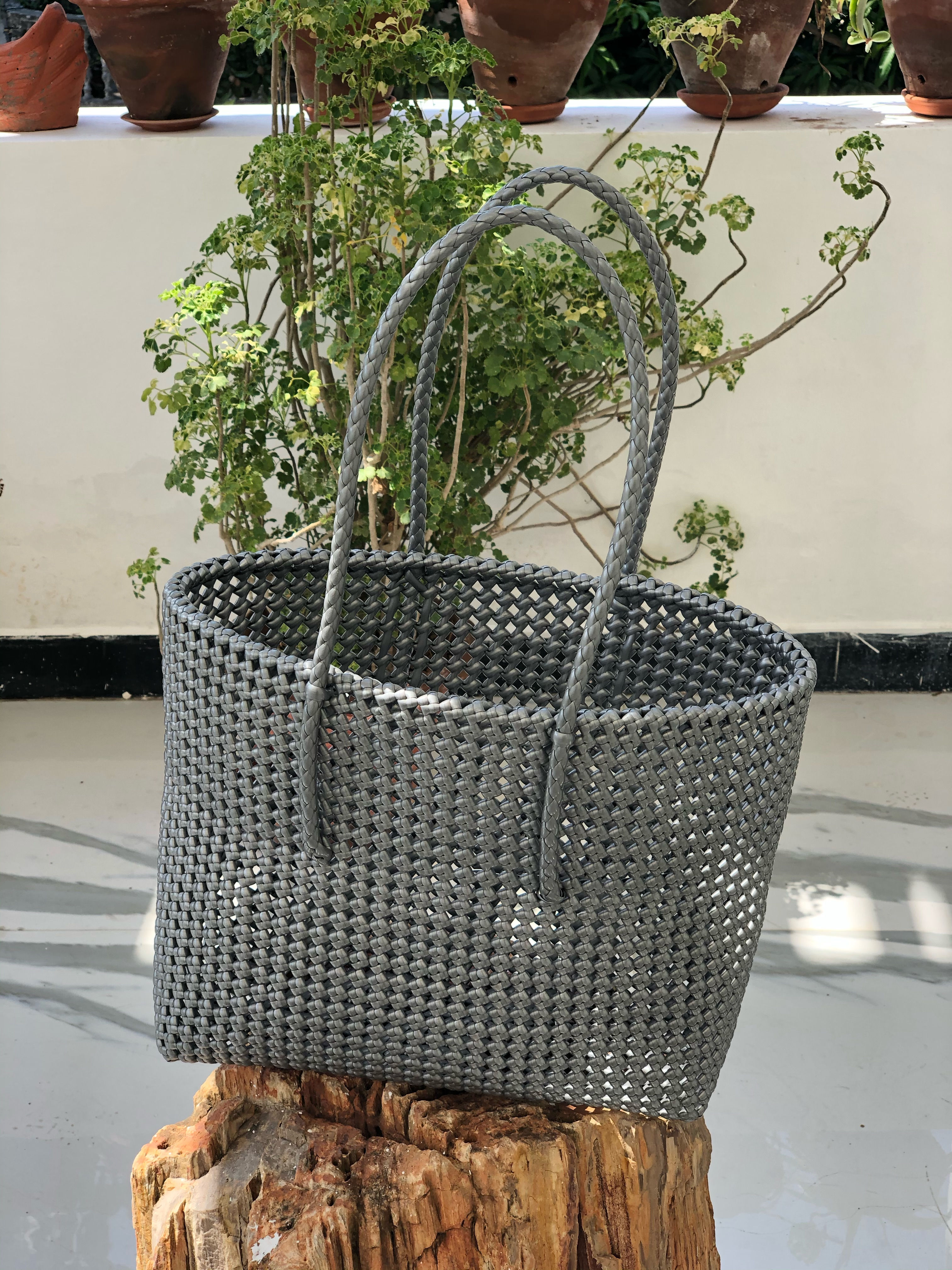 Grey colour  basket