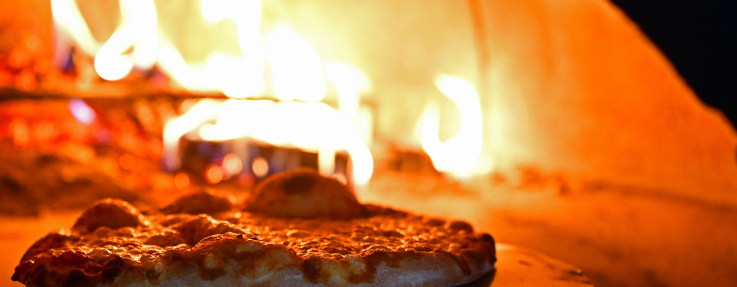 Brick oven pizza at Craft64 Sports Bar in Canton, Texas