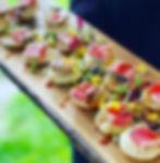 Arranged Food and Objects
