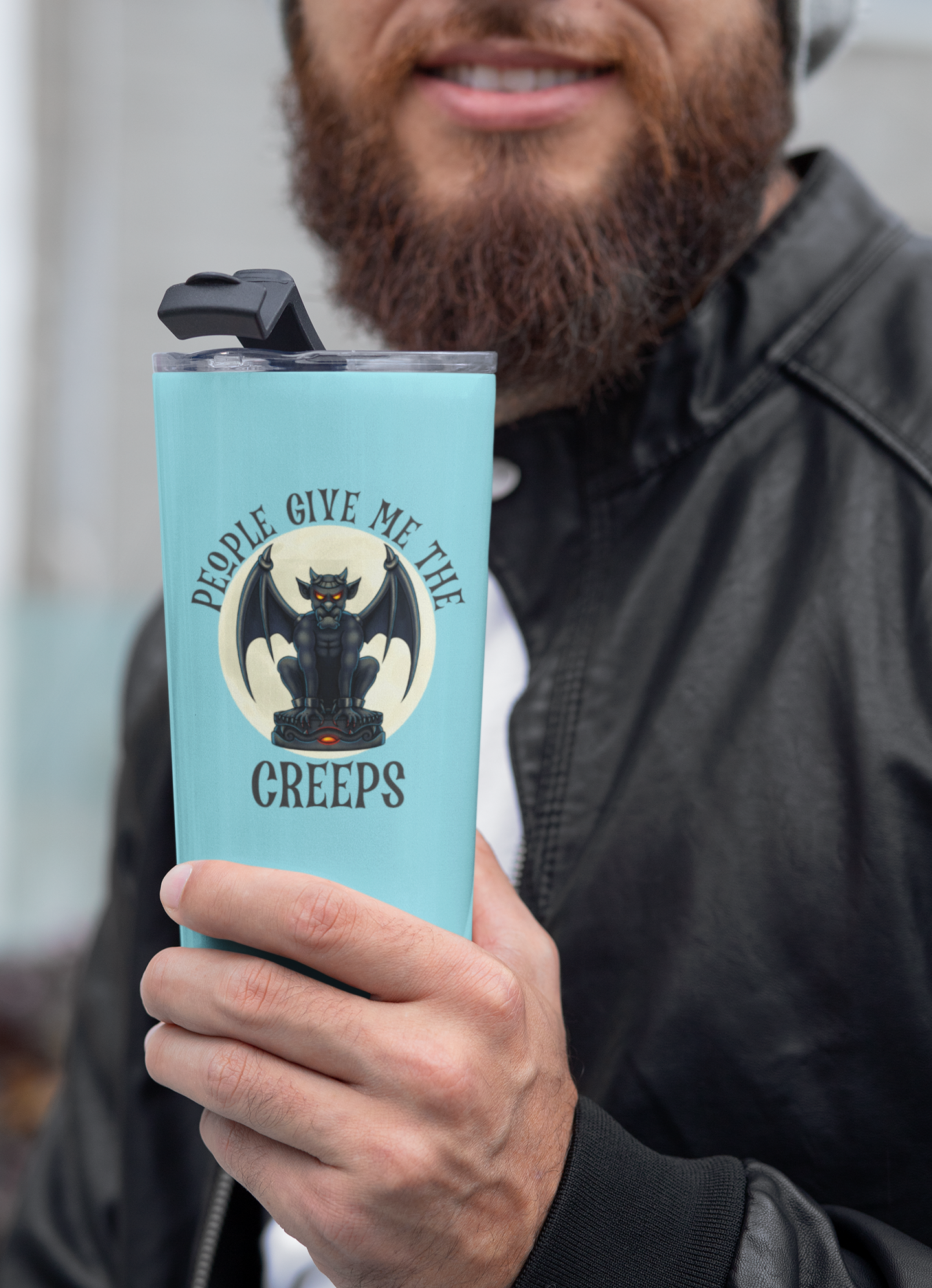 People Give Me The Creeps Sublimation Transfer