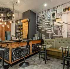 L’intérieur d’un restaurant